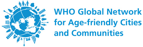 Logo for the WHO Global Network for Age-friendly Cities and Communities